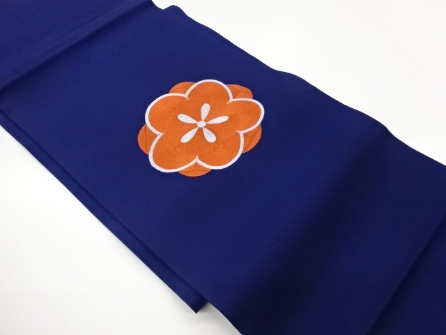 JAPANESE NAGOYA OBI / EMBROIDERY / SHIOZE / UME